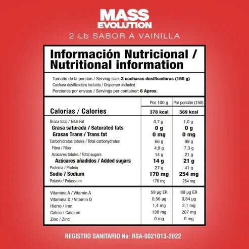 MASS EVOLUTION 2LB