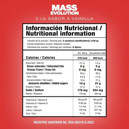 MASS EVOLUTION 2LB